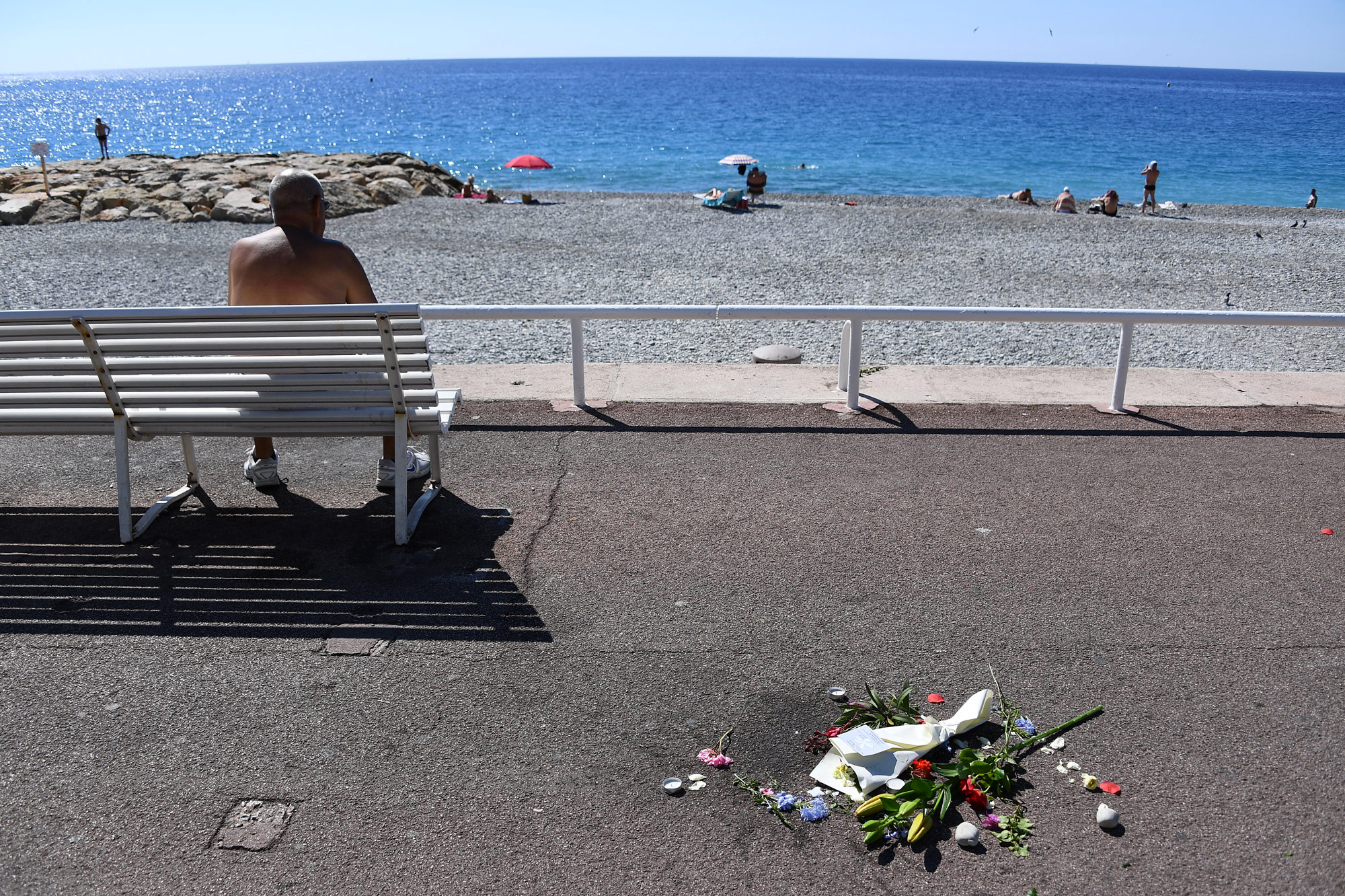 Promenade des Anglais, à Nice, le 17 juillet